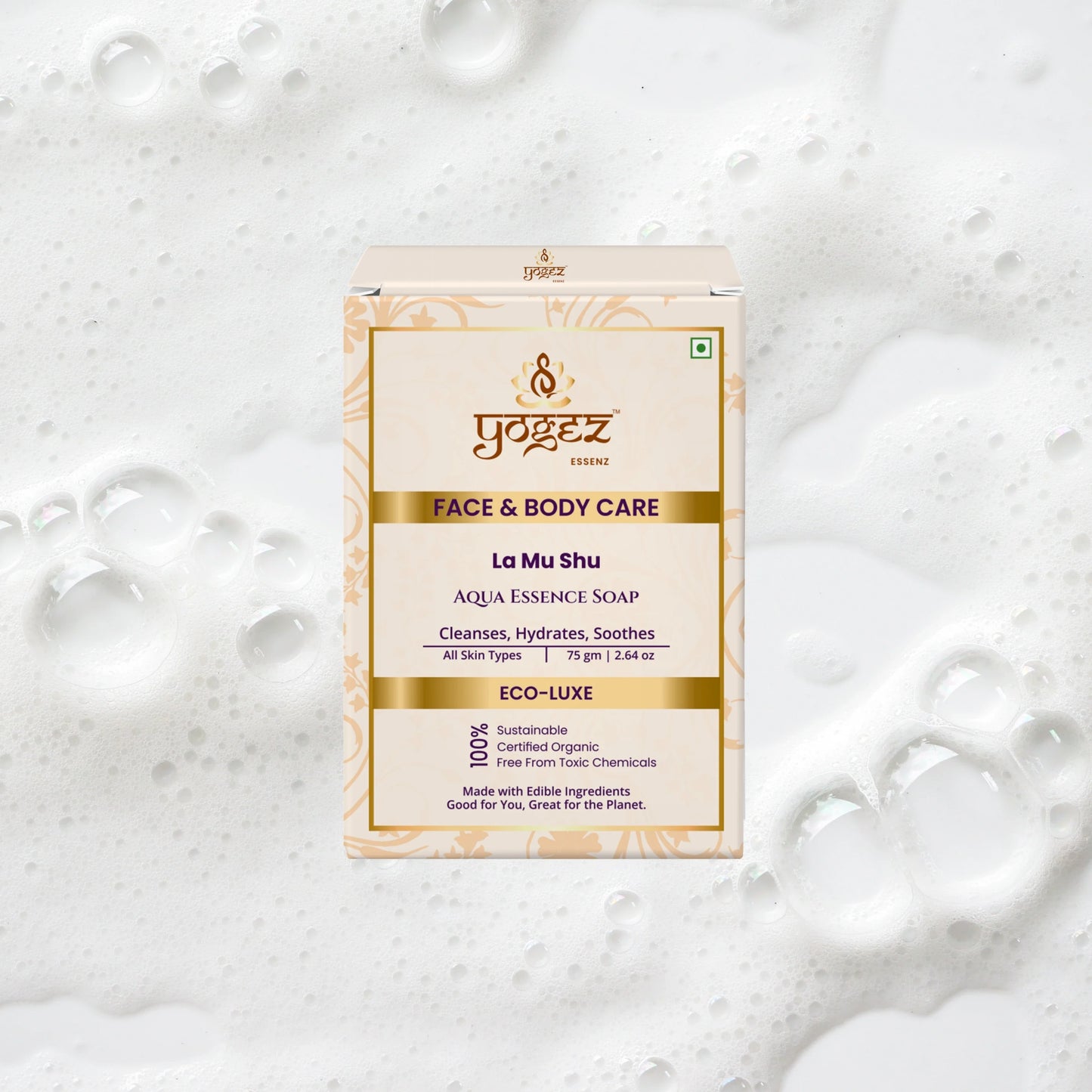 Yogez La Mu Shu Aqua Essence Soap - Distacart