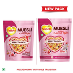 Thumbnail for Saffola Muesli Fruit & Nut Berry Crunch with Flavour Pops