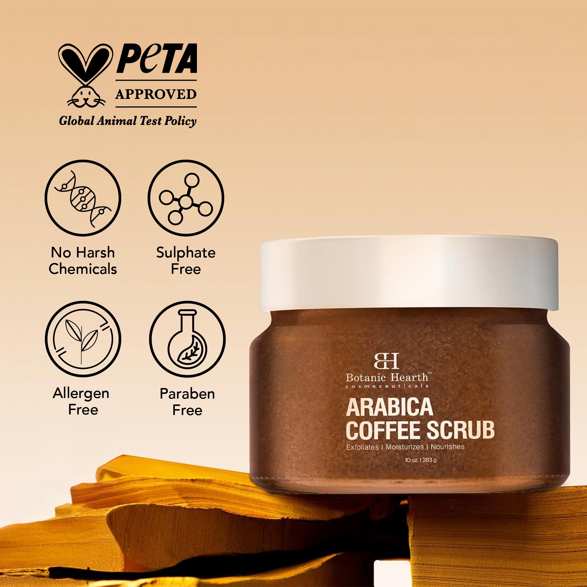 Arabica Coffee Body Scrub  | - Distacart
