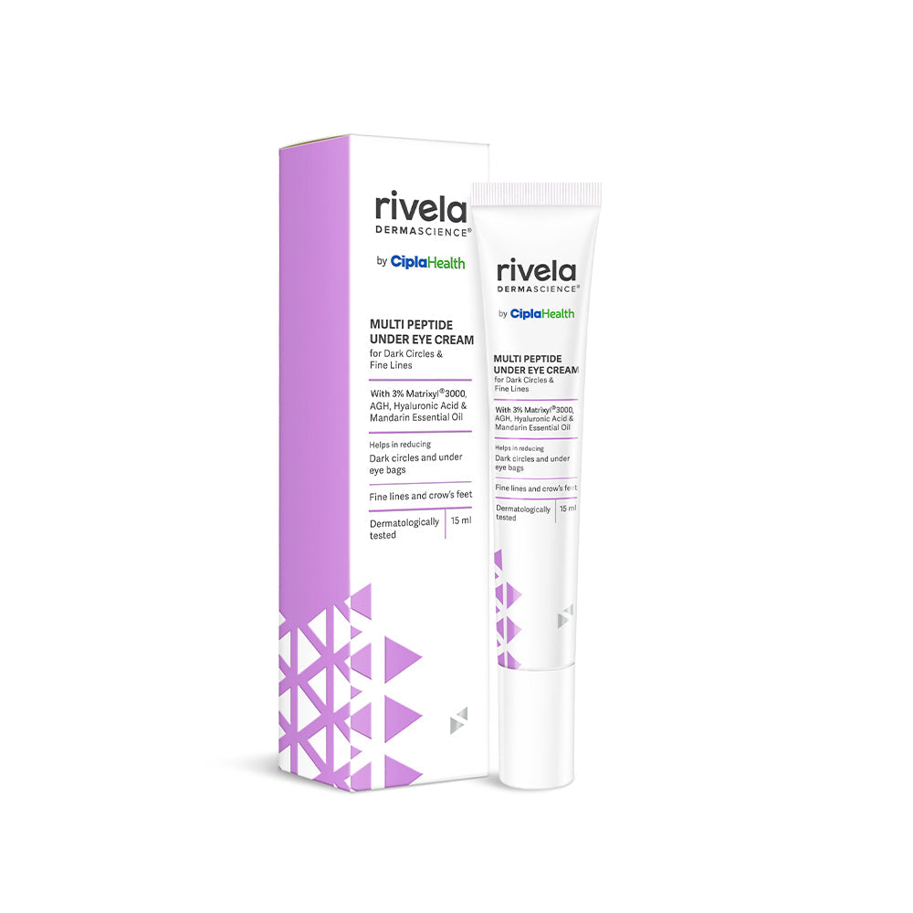 Multi Peptide Under Eye Cream - Rivela Dermascience