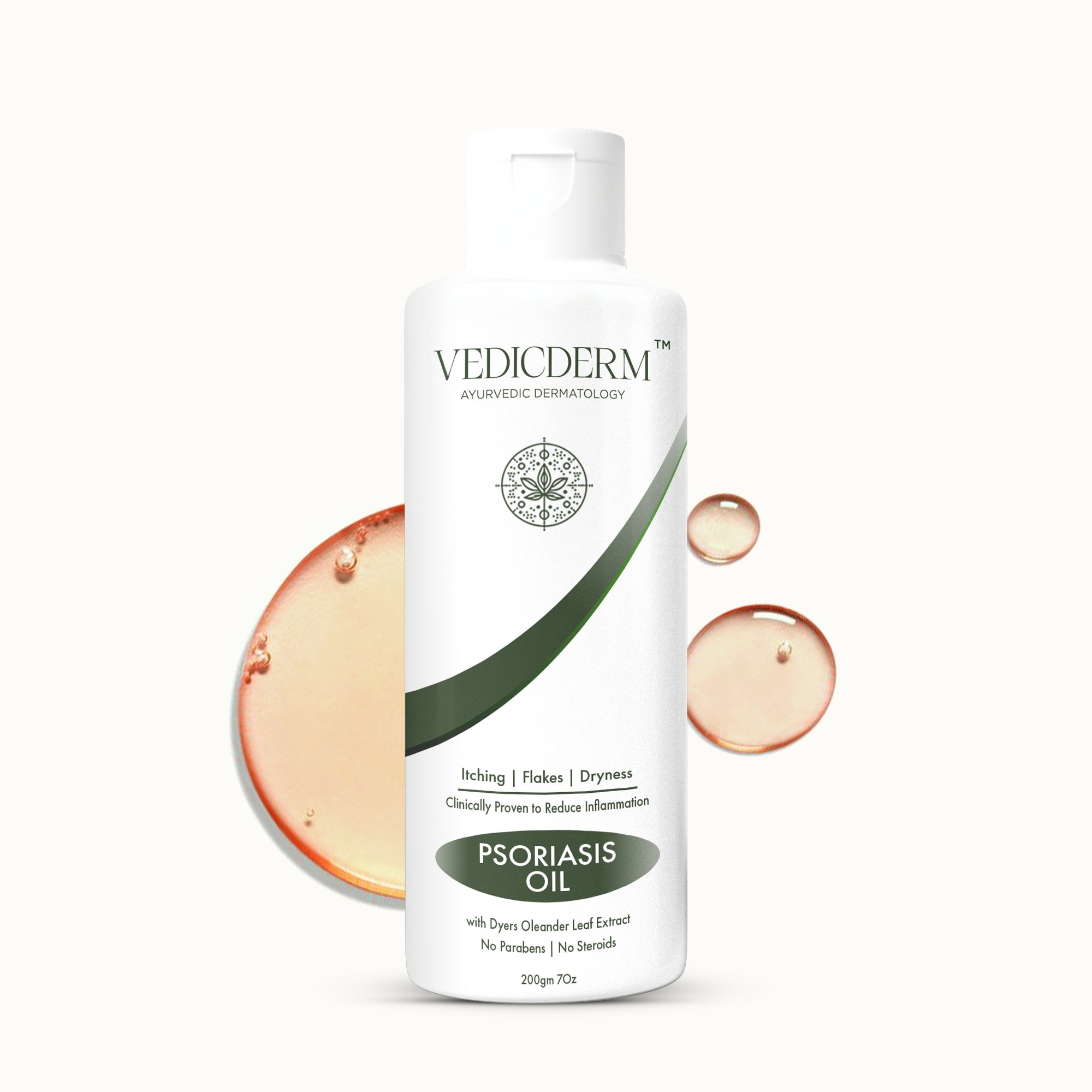 Vedicderm Psoriasis Oil 2-in-1 Skin + Scalp Relief Oil - Distacart