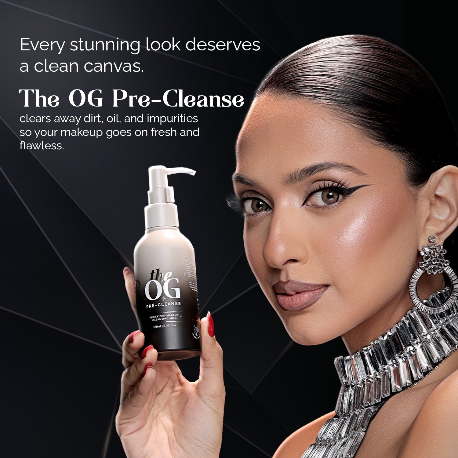 Aflairza The OG Pre-Makeup Cleansing Milk With Jojoba & Argan Oil for Gentle Daily Cleanser & Makeup Prep - Distacart