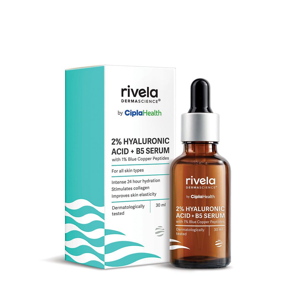 2% Hyaluronic Acid + B5 Serum - Rivela Dermascience
