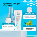 Thumbnail for 2% Salicylic Acid + Hyaluronic Acid Face Cleanser - Rivela Dermascience