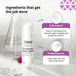 Thumbnail for 0.3% Retinol Night Cream - Rivela Dermascience