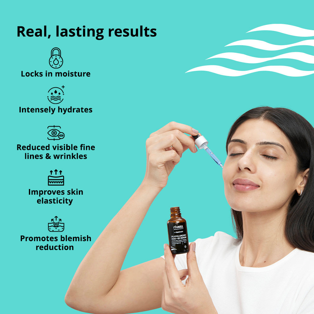 2% Hyaluronic Acid + B5 Serum - Rivela Dermascience