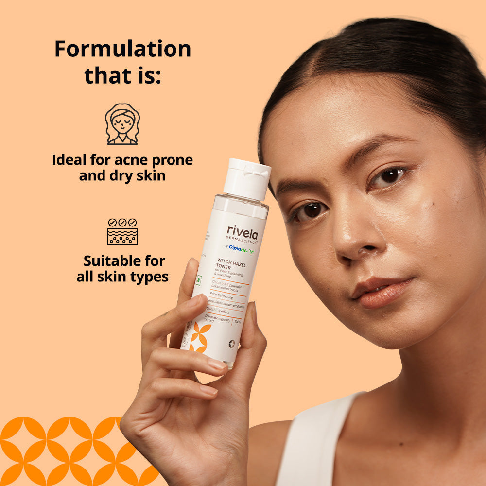 Witch Hazel Toner - Rivela Dermascience