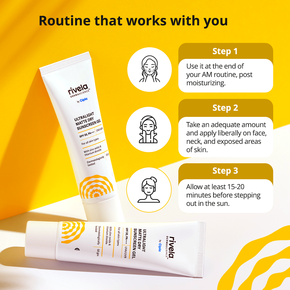 Rivela Ultralight Sunscreen Gel - Rivela Dermascience