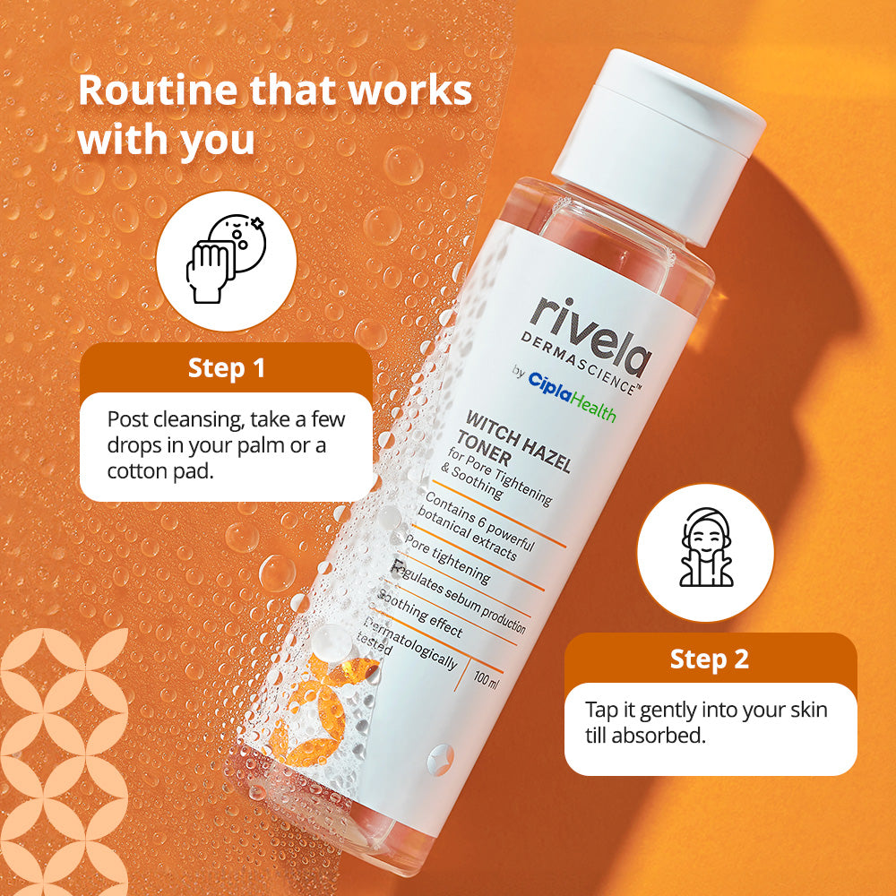 Witch Hazel Toner - Rivela Dermascience