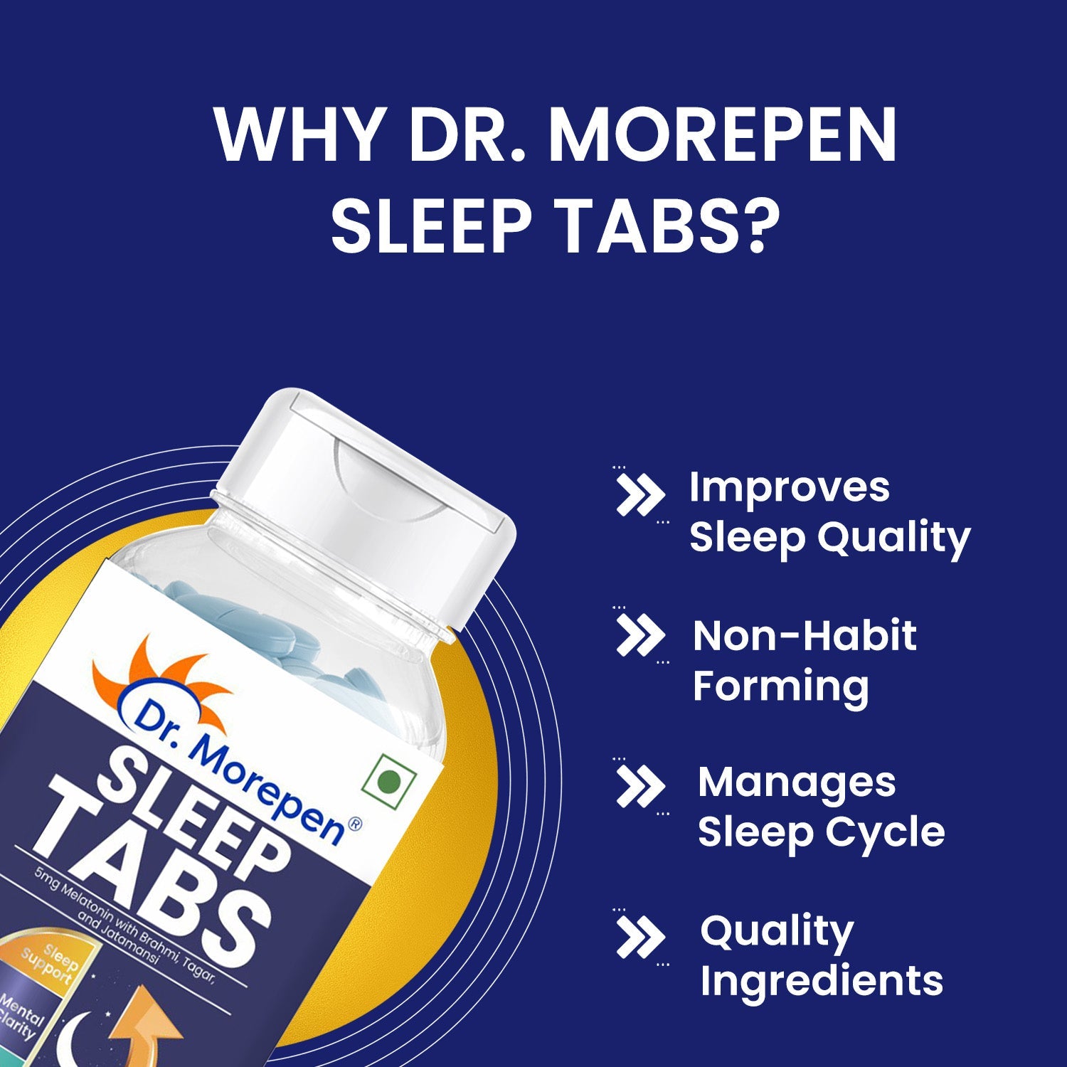 Dr. Morepen Sleep Tablets For Men & Women