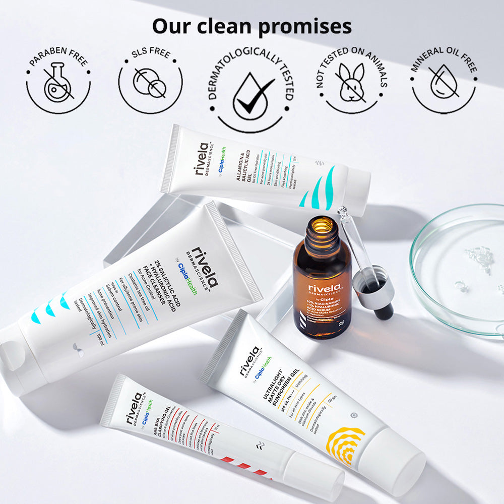 20% Vit C Serum with 1% Hyaluronic Acid - Rivela Dermascience