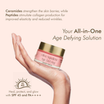 Thumbnail for VedicDerm Olive Squalene Age Defying Night Cream with 24K Gold & Ceramides - Distacart