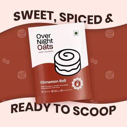 OverNightOats Cinnamon Roll - Distacart