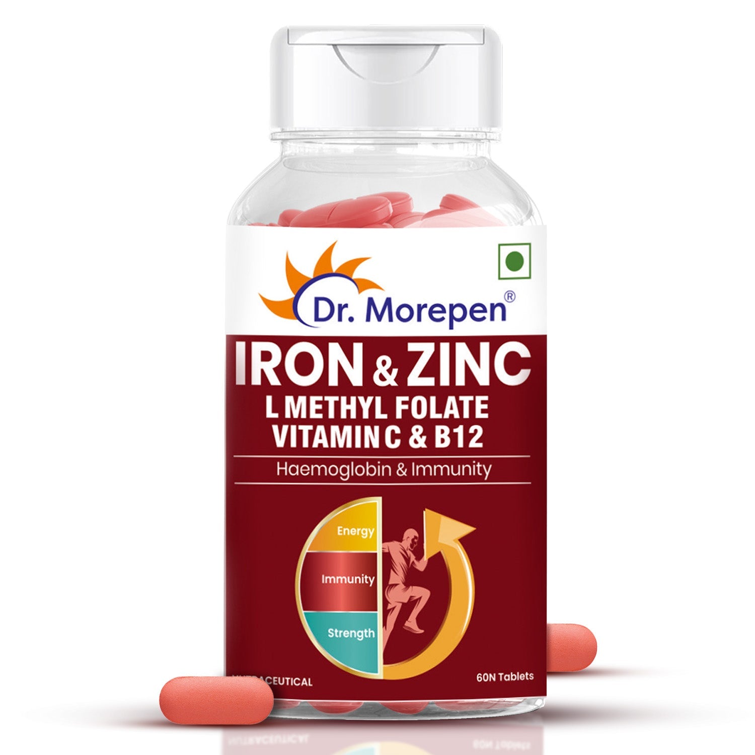 Dr Morpen Iron & Zinc Tablets - Distacart