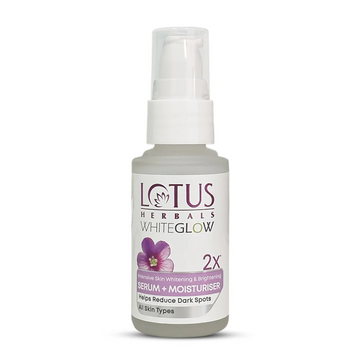Lotus Herbals Whiteglow Intensive Skin Serum + Moisturiser - Dista