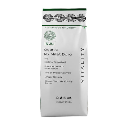 IKAI Organic Mix Millet Dalia - Distacart