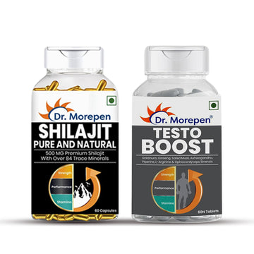 Dr Morpen Testo Boost & Sj Capsules - Combo Pack - Distacart