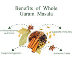 Thumbnail for IKAI Natural Whole Garam Masala - Distacart