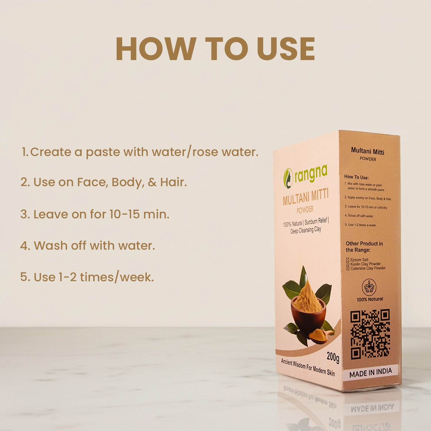 MiDazzle Multani Mitti RAMM7601 - Distacart