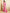 Joban Fashion Georgette Pink, White Color Bandhani Saree