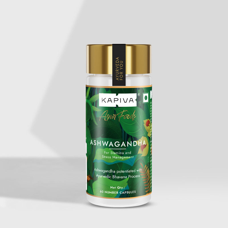 Kapiva Ayurveda Ashwagandha Capsules - Distacart