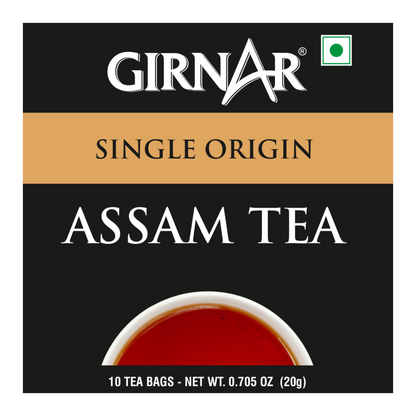 Girnar Single Origin Black Tea Bags - Assam Tea - Distacart