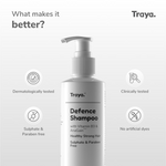 Thumbnail for Traya Defence Shampoo with Vitamin B3 & AnaGain