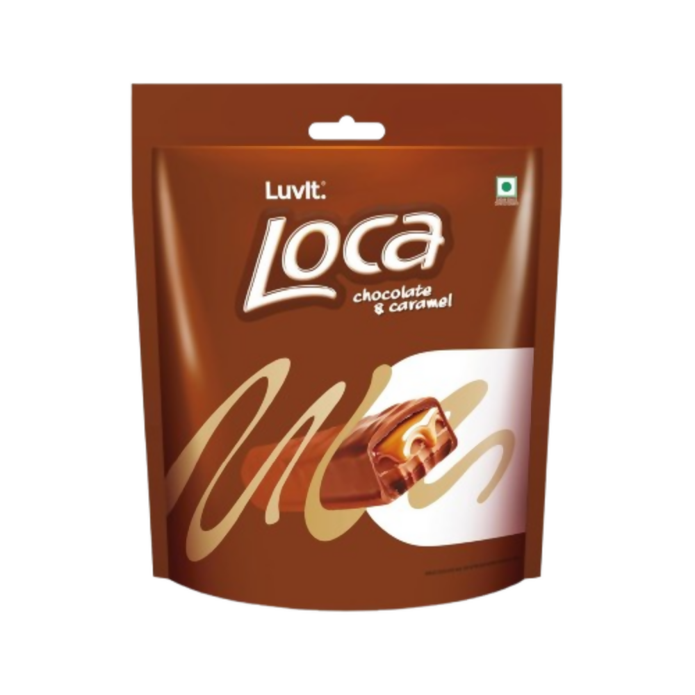 LuvIt. Loca Chocolate Caramel Bar - Distacart