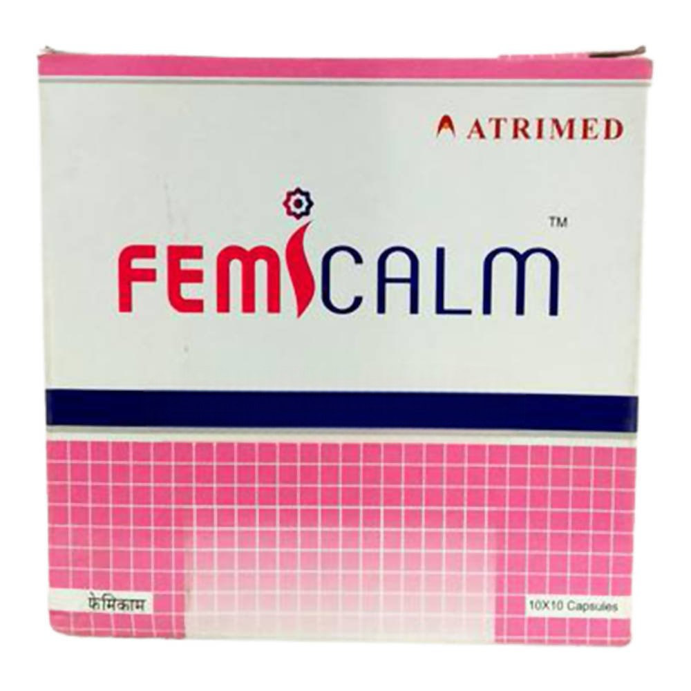 Atrimed Ayurvedic Femicalm Capsules - Distacart