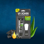 Thumbnail for VI-JOHN Dermatologically Tested Premium Claming Aqua Shaving With Shaving Brush Cream Enriched with Aloevera & Almond Oil free From Silicone, Paraben & Mineral Oil
