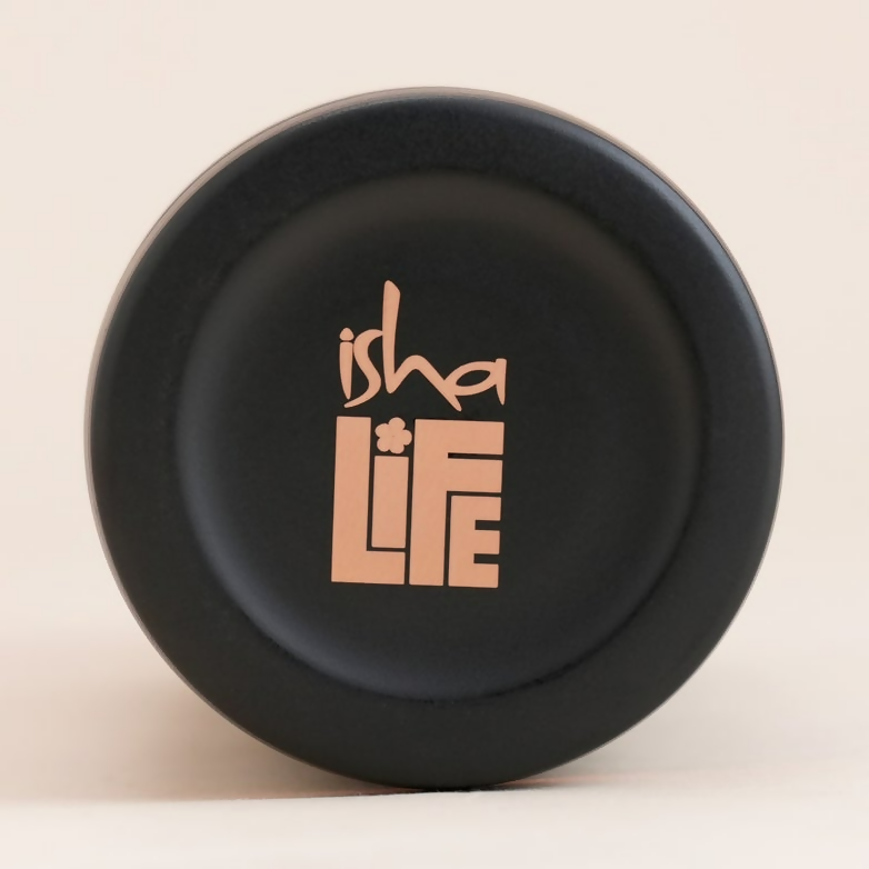 Isha Life Compact Copper Water Bottle (Coated) -700 ml