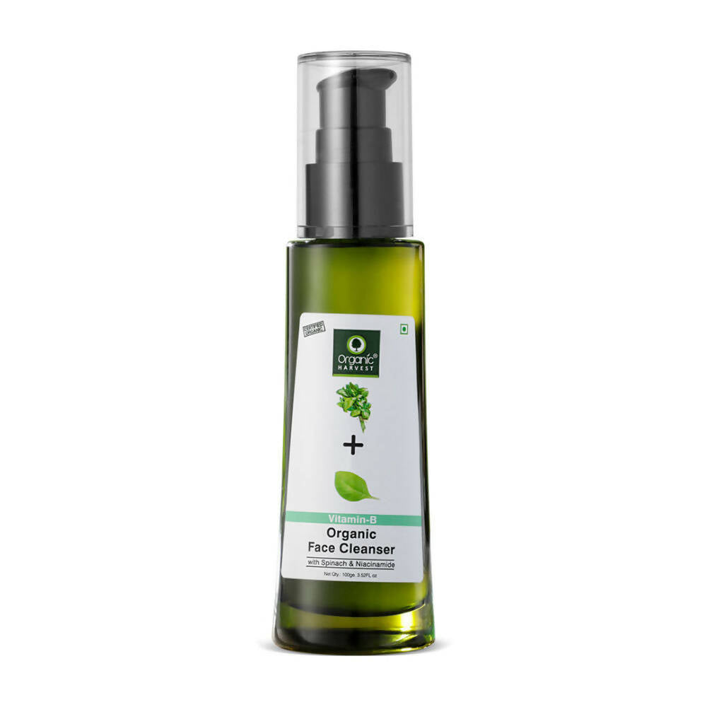 Organic Harvest Vitamin B Organic Face Cleanser with Spinach & Niacinamide - Distacart