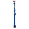 Waggety Padded Dog Collar - Adjustable, Comfortable Fit, Durable Polyester - Blue - Dista