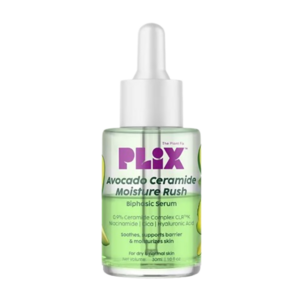 PLIX The Plant Fix Avocado Ceramide Moisture Rush Biphasic Serum - Distacart