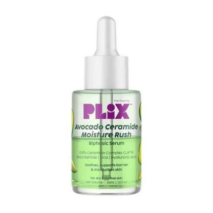 PLIX The Plant Fix Avocado Ceramide Moisture Rush Biphasic Serum - Distacart