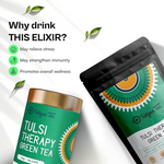 Thumbnail for Udyan Tea Tulsi Therapy Green Tea - Dista