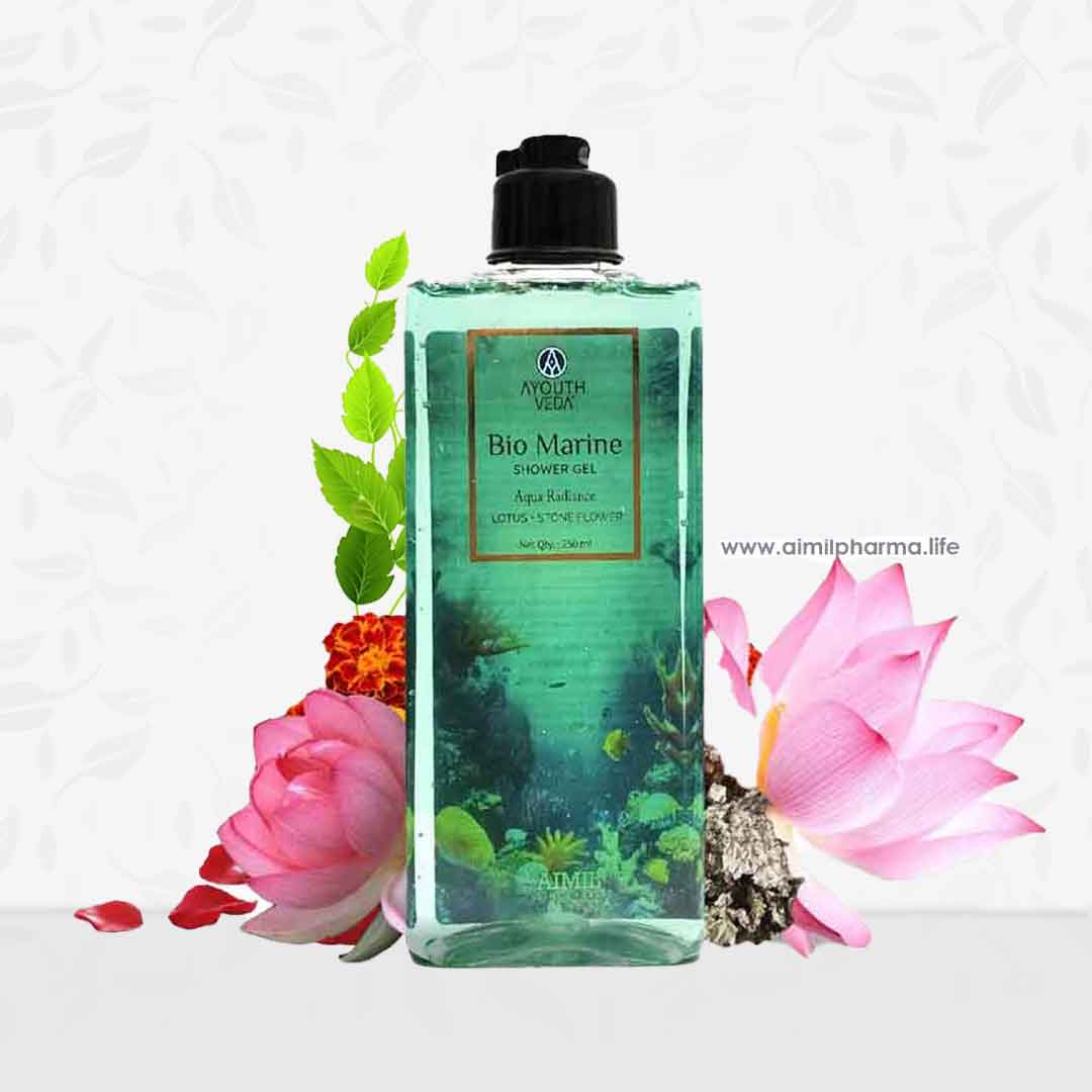 Ayouthveda Bio Marine Shower Gel - Distacart