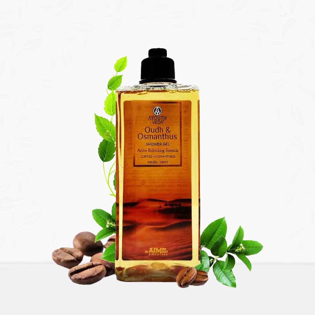 Ayouthveda Oudh & Osmanthus Shower Gel