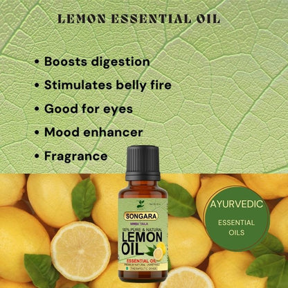 Songara Lemon Essential Oil - Dista