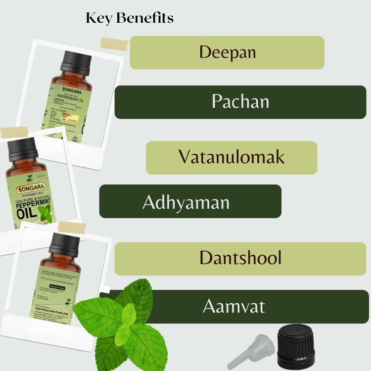 Songara Peppermint Essential Oil - Dista