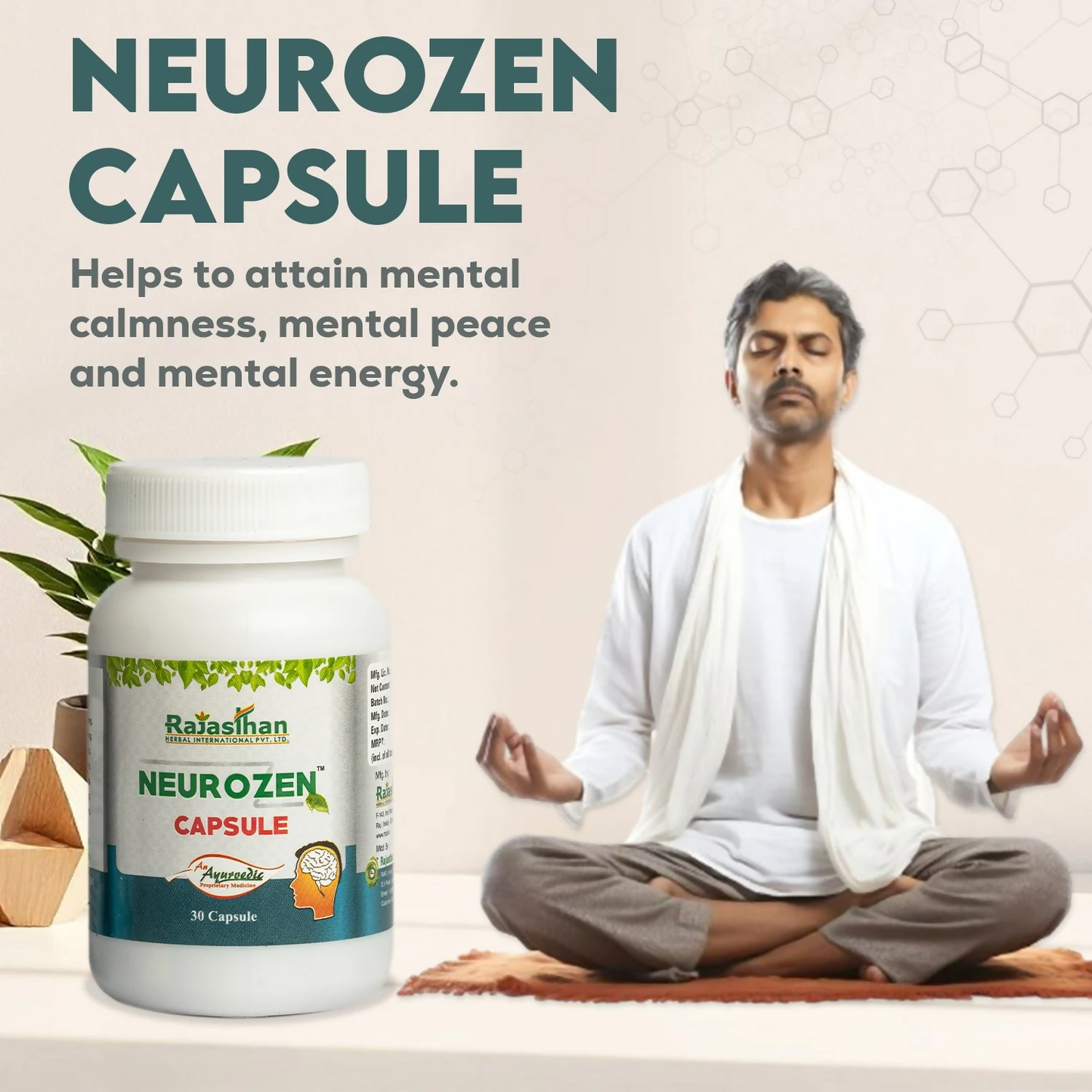 Rajasthan Herbals Neurozen Capsules - Distacart