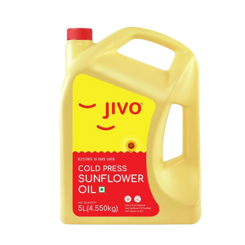 Jivo Cold Pressed Unrefined Sunflower Oil - Dista
