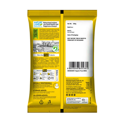Nature Land Organics Proso Millet - Distacart
