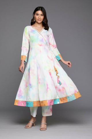 Ahalyaa Women's Traditional wear Kurta Set - Multi Color - Distacart