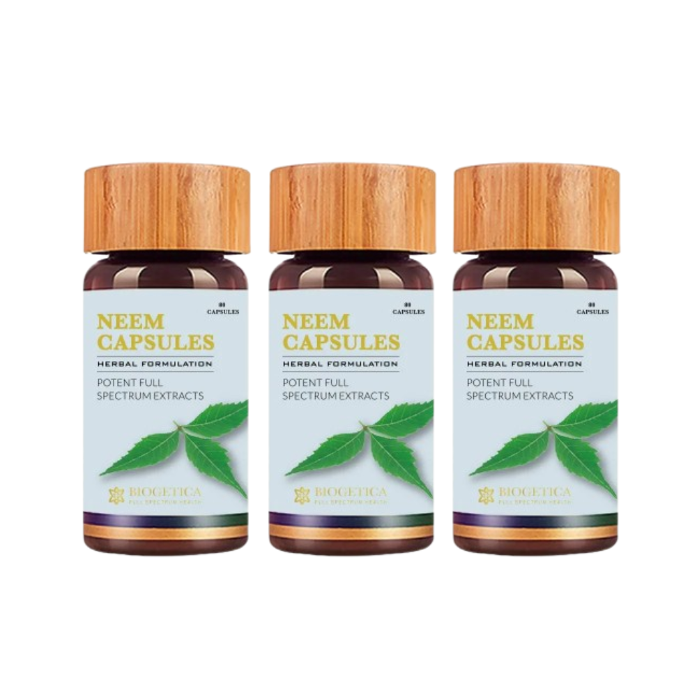 Biogetica Neem 80 Capsules - Distacart