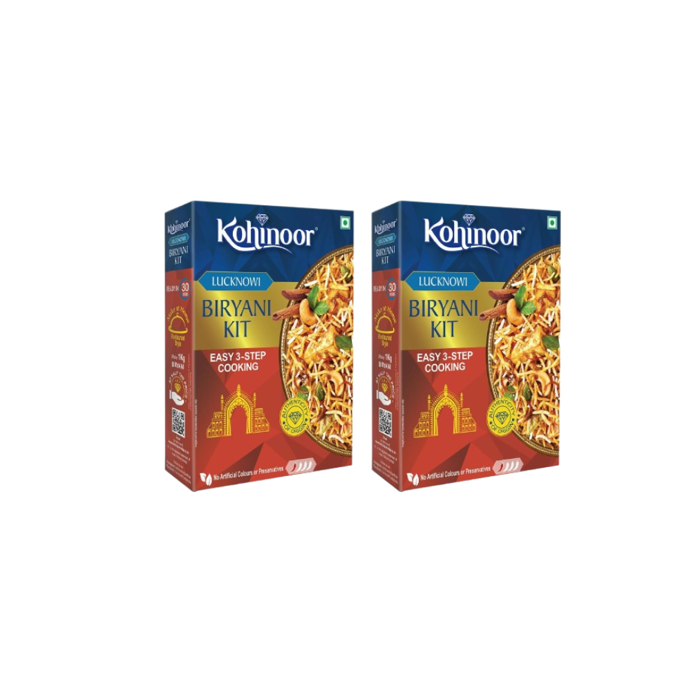 Kohinoor Authentic Lucknowi Basmati Biryani Kit