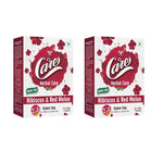 Thumbnail for Care Hibiscus & Red Melon Sugar Free Green Tea Sachets - Distacart