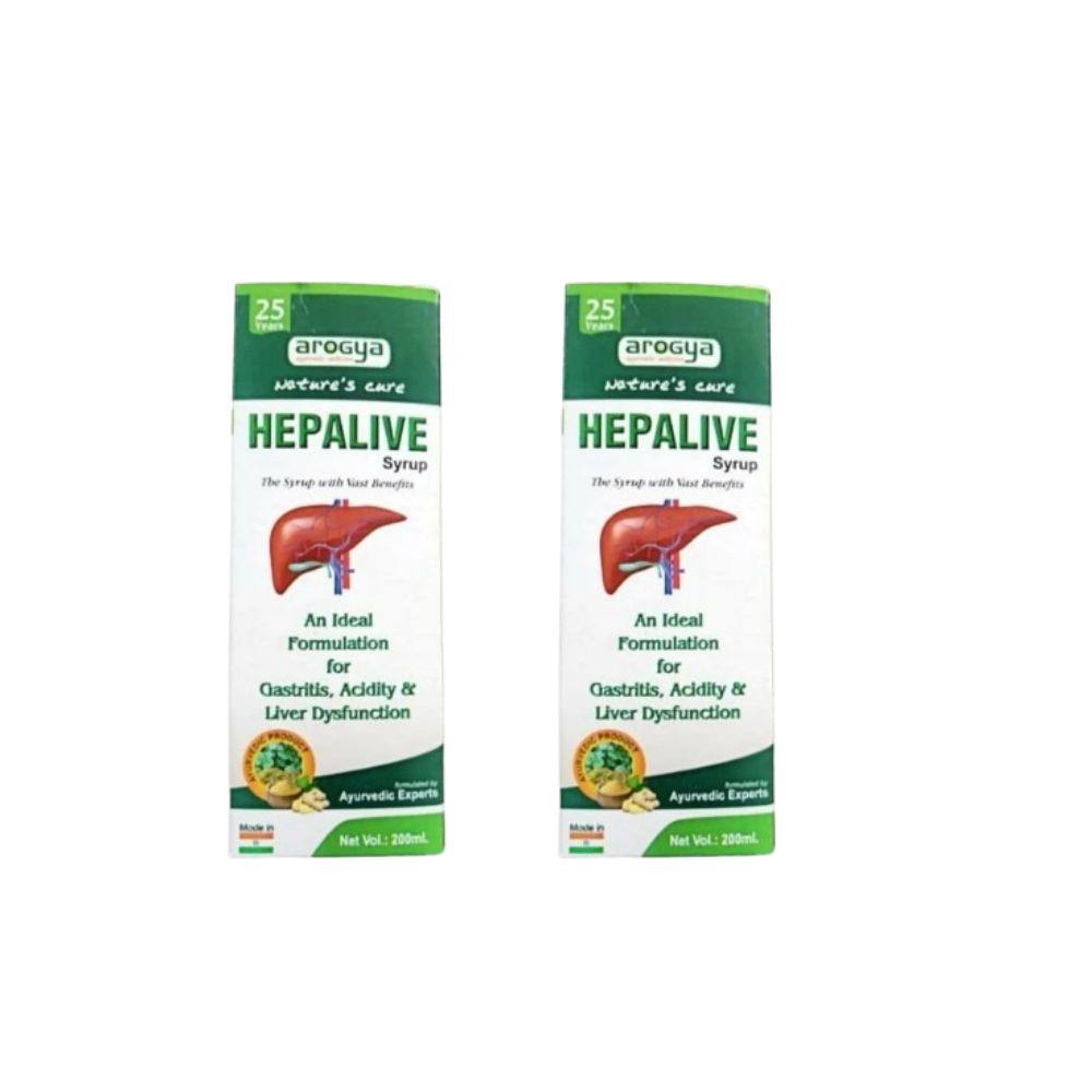 Arogya Hepalive Syrup - Limited Time Offer - Distacart