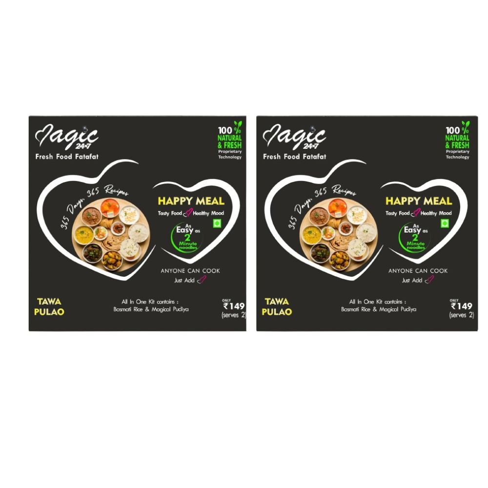 Sanskriti Magic Masala Tawa Pulao Fresh Ready to cook All-in-One Kit