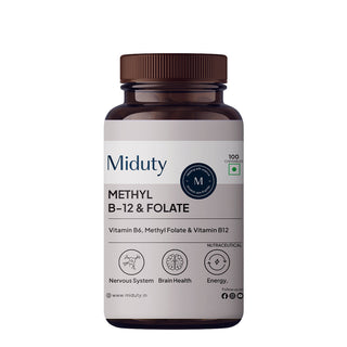 Miduty by Palak Notes Methyl B-12 & Folate Chewable Tablets - Distacart